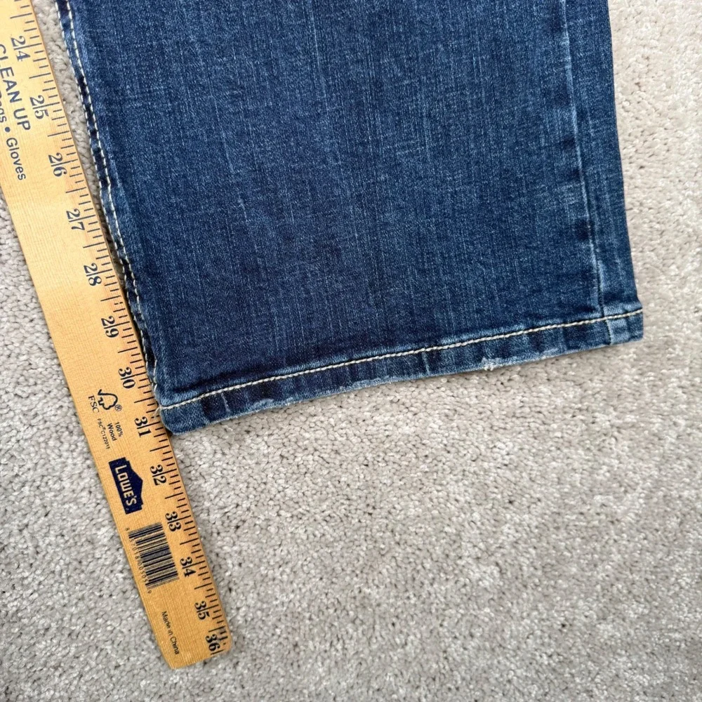 TK Axel Men's 40x32 Slim Bootcut Jeans Dark Wash Denim